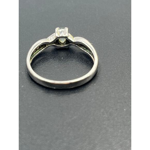 Ross Simons Sterling‎ Silver 925 Blue Topaz Leaf Design Ring Size 8.25, 3.83g - Picture 6 of 9